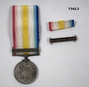 Medal and Service Ribbons BCOF.
