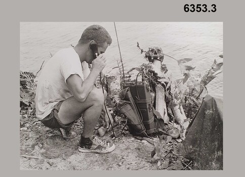 Photo Chas Beach PATLANGAT WEST BASE (cemetery) Project Cutlass 1957