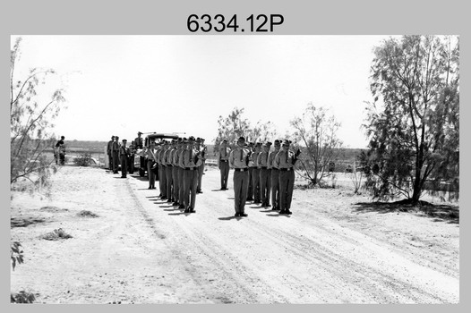 Military Funeral, Army Headquarters Survey Regiment Personnel Mildura, 1968. 