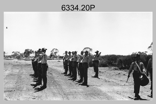 Military Funeral, Army Headquarters Survey Regiment Personnel Mildura, 1968. 