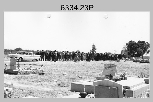 Military Funeral, Army Headquarters Survey Regiment Personnel Mildura, 1968. 