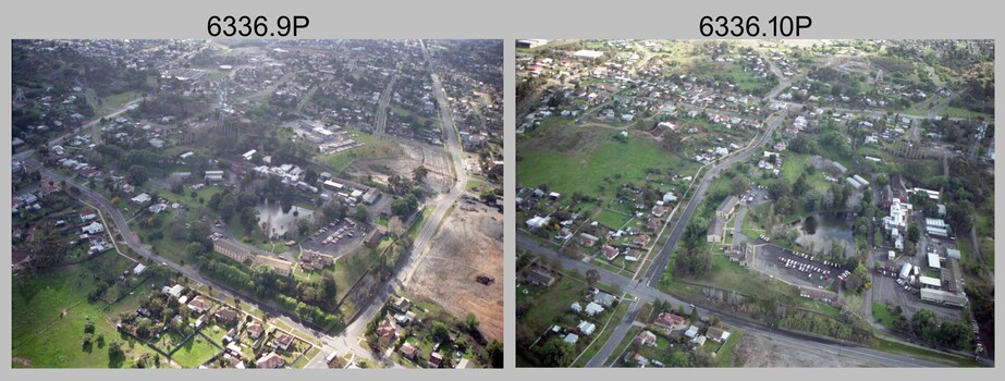 Aerial photos of the Army Survey Regiment, Army Survey Regiment, Fortuna, Bendigo, 1991.