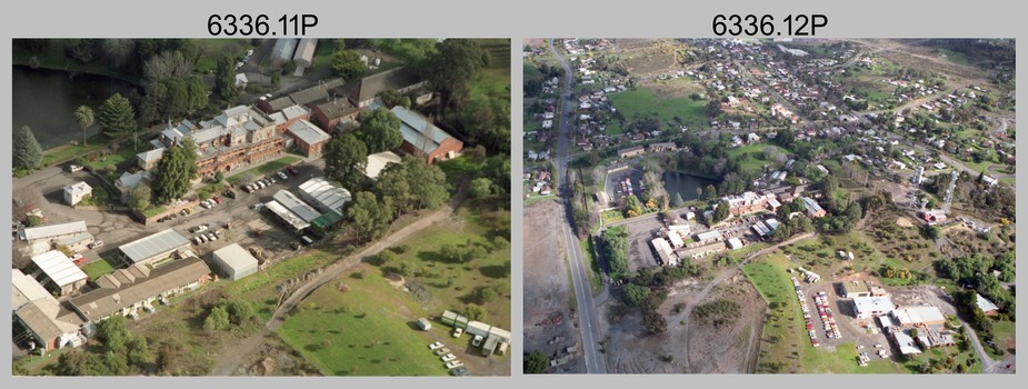 Aerial photos of the Army Survey Regiment, Army Survey Regiment, Fortuna, Bendigo, 1991.