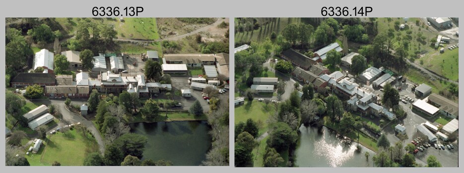Aerial photos of the Army Survey Regiment, Army Survey Regiment, Fortuna, Bendigo, 1991.
