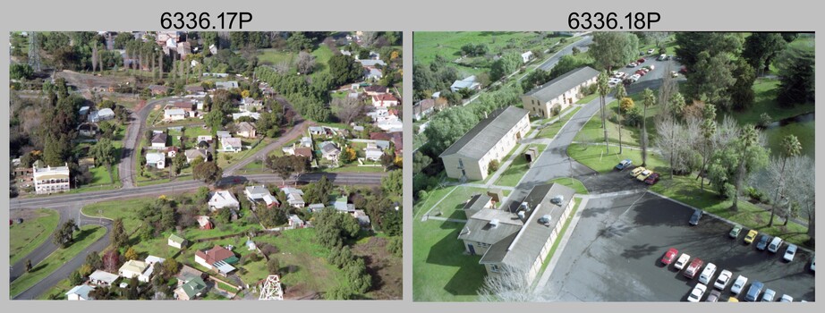 Aerial photos of the Army Survey Regiment, Army Survey Regiment, Fortuna, Bendigo, 1991.
