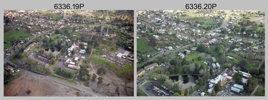 Aerial photos of the Army Survey Regiment, Army Survey Regiment, Fortuna, Bendigo, 1991.