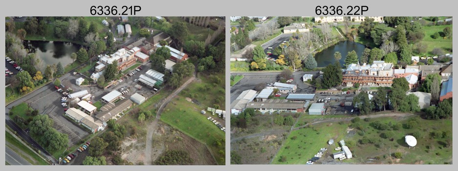 Aerial photos of the Army Survey Regiment, Army Survey Regiment, Fortuna, Bendigo, 1991.