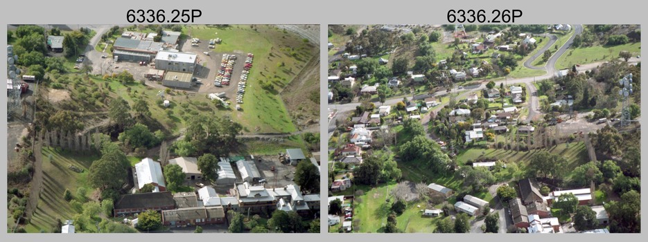 Aerial photos of the Army Survey Regiment, Army Survey Regiment, Fortuna, Bendigo, 1991.