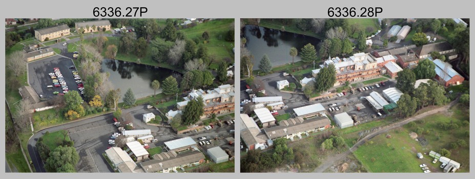 Aerial photos of the Army Survey Regiment, Army Survey Regiment, Fortuna, Bendigo, 1991.