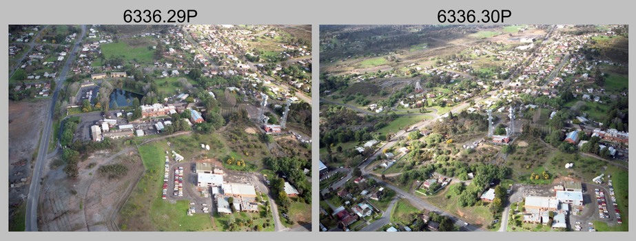 Aerial photos of the Army Survey Regiment, Army Survey Regiment, Fortuna, Bendigo, 1991.
