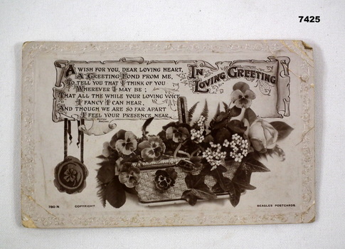 Black and white Postcards from WW1.