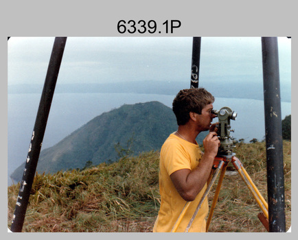 Royal Australian Survey Corps personnel on survey operations in PNG and possibly Indonesia. c1975.