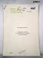 Unbound A4 Paper Report held together by a staple