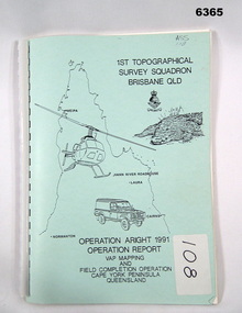 Pale Blue cover containing an A4 paper report