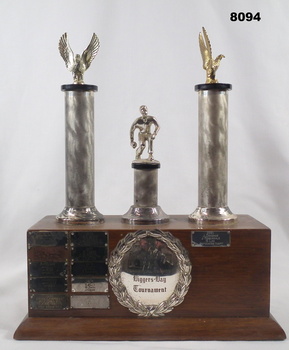 Inaugural RSL Diggers Day Bowls Trophy.