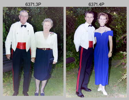 Summer Ball 1995 - Officers and Guests Arrival. Army Survey Regiment, Fortuna Villa, Bendigo.