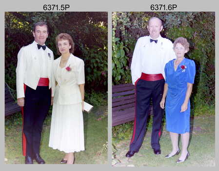 Summer Ball 1995 - Officers and Guests Arrival. Army Survey Regiment, Fortuna Villa, Bendigo.