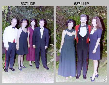 Summer Ball 1995 - Officers and Guests Arrival. Army Survey Regiment, Fortuna Villa, Bendigo.