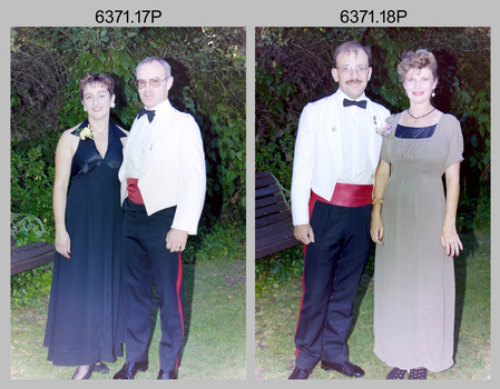 Summer Ball 1995 - Officers and Guests Arrival. Army Survey Regiment, Fortuna Villa, Bendigo.