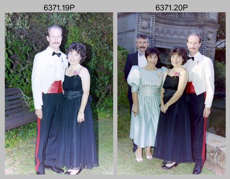 Summer Ball 1995 - Officers and Guests Arrival. Army Survey Regiment, Fortuna Villa, Bendigo.