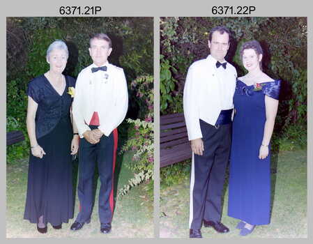 Summer Ball 1995 - Officers and Guests Arrival. Army Survey Regiment, Fortuna Villa, Bendigo.