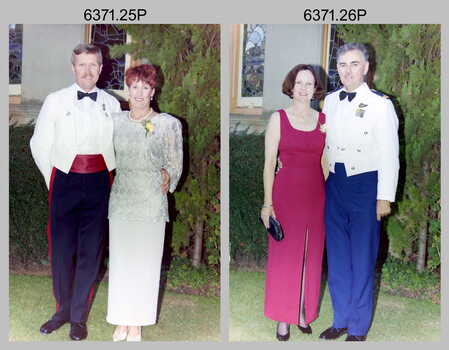 Summer Ball 1995 - Officers and Guests Arrival. Army Survey Regiment, Fortuna Villa, Bendigo.