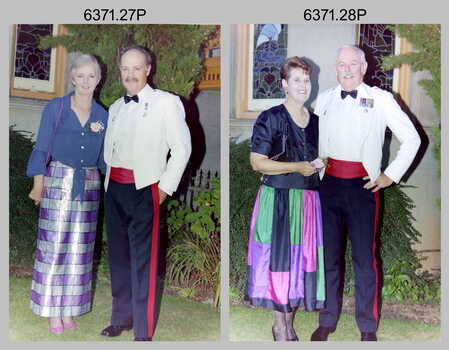 Summer Ball 1995 - Officers and Guests Arrival. Army Survey Regiment, Fortuna Villa, Bendigo.