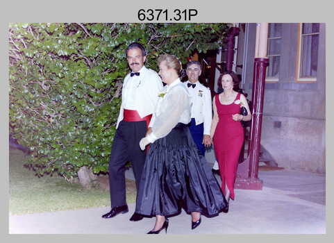 Summer Ball 1995 - Officers and Guests Arrival. Army Survey Regiment, Fortuna Villa, Bendigo.
