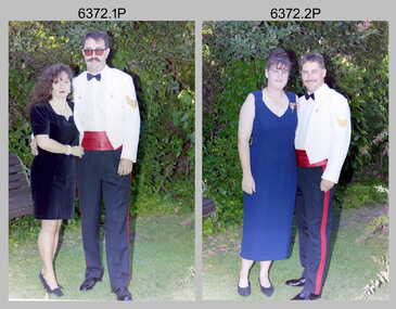 Summer Ball 1995 - Warrant Officer and Sergeant and Guests Arrival. Army Survey Regiment, Fortuna Villa, Bendigo.