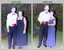 Summer Ball 1995 - Warrant Officer and Sergeant and Guests Arrival. Army Survey Regiment, Fortuna Villa, Bendigo.