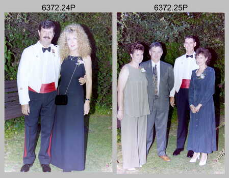 Summer Ball 1995 - Warrant Officer and Sergeant and Guests Arrival. Army Survey Regiment, Fortuna Villa, Bendigo.