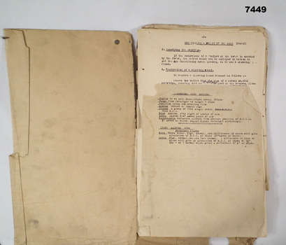 Armoury notes on A.A.O.C. Course.
