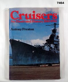 Book of Navy Cruisers illustrated history.