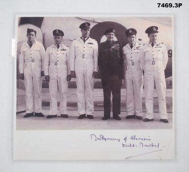 Photo re Monty's RAAF VIP crew.