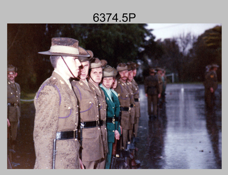 Corps Day Parade, Army Survey Regiment, Fortuna Villa, Bendigo. 28th June 1990.