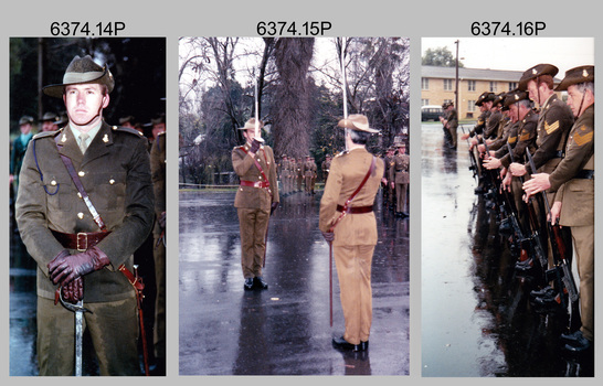 Corps Day Parade, Army Survey Regiment, Fortuna Villa, Bendigo. 28th June 1990.