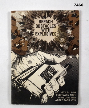 1981 Guide to Working with Explosives.