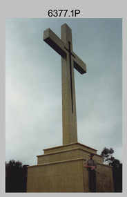 Army Survey Regiment Mount Macedon Memorial Cross Ceremony. 1995.