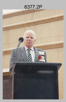 Army Survey Regiment Mount Macedon Memorial Cross Ceremony. 1995.