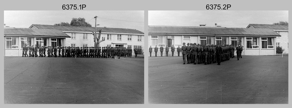 Corps Day Parade and Defence Force Service Medal Presentations at the Army Survey Regiment, Fortuna Villa, Bendigo. July 1987.
