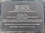 Plaque re details of a 500lb bomb.