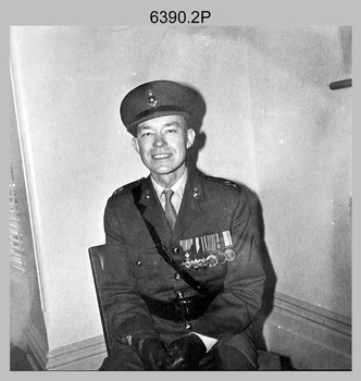LTCOL Lionel ‘Bill’ Sprenger - CO of AHQ Survey Regiment, Fortuna, Bendigo. 1969 to 1970.