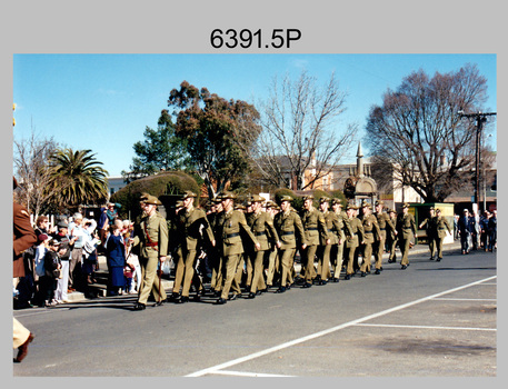 Army Survey Regiment Contingent - Victory in the Pacific Parade Castlemaine, 13th of August 1995.