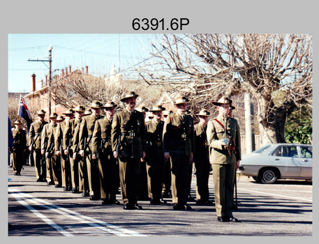 Army Survey Regiment Contingent - Victory in the Pacific Parade Castlemaine, 13th of August 1995.