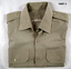 Short sleeve Khaki Army Shirt and Tie.