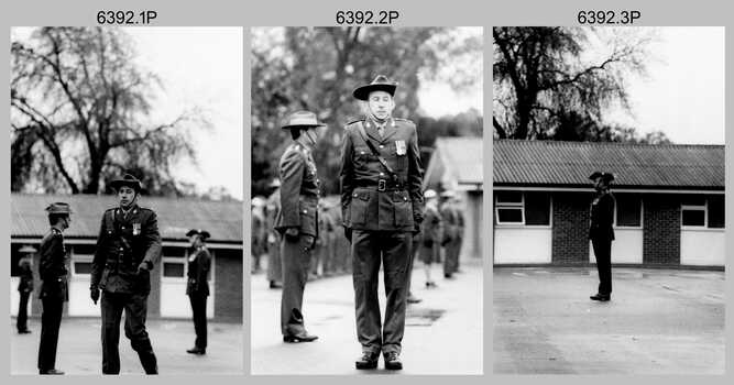 Corps Day Parade and Defence Force Service Medal Presentation at the Army Survey Regiment, Fortuna Villa, Bendigo. July 1986.