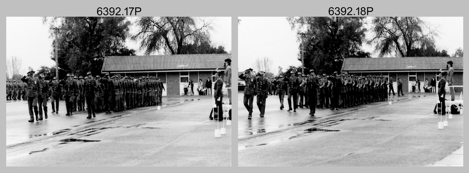 Corps Day Parade and Defence Force Service Medal Presentation at the Army Survey Regiment, Fortuna Villa, Bendigo. July 1986.