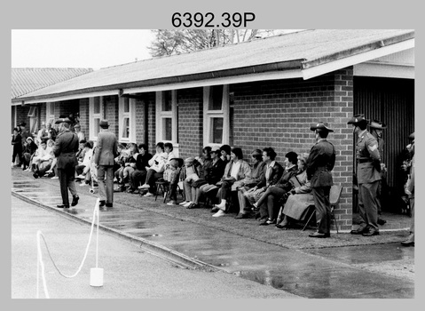 Corps Day Parade and Defence Force Service Medal Presentation at the Army Survey Regiment, Fortuna Villa, Bendigo. July 1986.