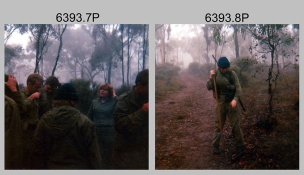 Regimental Training Military Skills Revision at Wellsford Forest and Army Survey Regiment, Fortuna Villa, Bendigo, 1986.