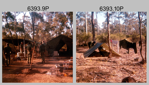 Regimental Training Military Skills Revision at Wellsford Forest and Army Survey Regiment, Fortuna Villa, Bendigo, 1986.